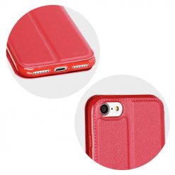 Lacné Kryty | Puzdro Book Pocket Červené – iPhone 6/6S | Lacné Kryty