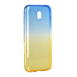 Zadný kryt Forcell Ombre modro-zlatý – Samsung Galaxy J7 2017