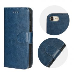 Lacné Kryty | Peňaženkové puzdro Twin 2in1 modré – iPhone 5/5S/SE | Lacné Kryty