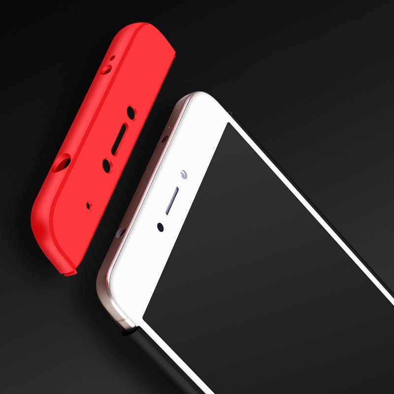 Puzdro 360 Protection čierno-červené – Huawei P9 Lite 2017 / Huawei P8 Lite 2017 / Honor 8 Lite | Lacné Kryty Lacné Kryty | Puzdro 360 Protection čierno-červené – Huawei P9 Lite 2017 / Huawei P8 Lite 2017 / Honor 8 Lite | Lacné Kryty