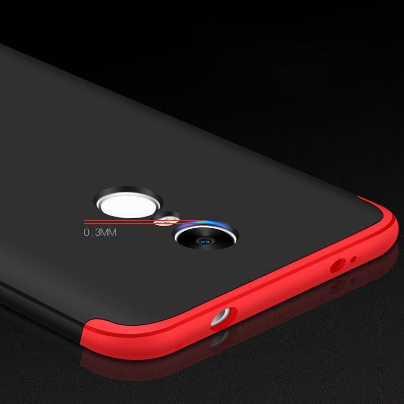 Puzdro 360 Protection čierno-červené – Huawei P9 Lite 2017 / Huawei P8 Lite 2017 / Honor 8 Lite | Lacné Kryty Lacné Kryty | Puzdro 360 Protection čierno-červené – Huawei P9 Lite 2017 / Huawei P8 Lite 2017 / Honor 8 Lite | Lacné Kryty