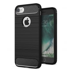 Zadný kryt Forcell Carbon Čierny - iPhone 6/6S