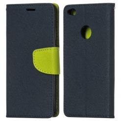 Lacné Kryty | Puzdro Fancy Book modro-zelené – Huawei P8 Lite 2017 / P9 Lite 2017 / Honor 8 Lite | Lacné Kryty