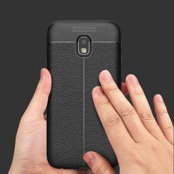 Zadný kryt litchi pattern čierny – Samsung Galaxy J5 2017 | Lacné Kryty Lacné Kryty | Zadný kryt litchi pattern čierny – Samsung Galaxy J5 2017 | Lacné Kryty