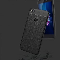 Lacné Kryty | Zadný kryt lichi pattern čierny – Huawei P9 Lite 2017 / P8 Lite 2017 / Honor 8 Lite | Lacné Kryty