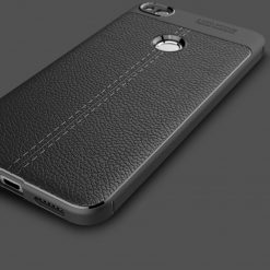 Lacné Kryty | Zadný kryt lichi pattern čierny – Huawei P9 Lite 2017 / P8 Lite 2017 / Honor 8 Lite | Lacné Kryty