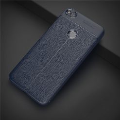 Zadný kryt litchi pattern modrý – Huawei P9 Lite 2017 / P8 Lite 2017 / Honor 8 Lite | Lacné Kryty Lacné Kryty | Zadný kryt litchi pattern modrý – Huawei P9 Lite 2017 / P8 Lite 2017 / Honor 8 Lite | Lacné Kryty