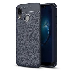 Zadný kryt lichi pattern modrý – Huawei P20 Lite