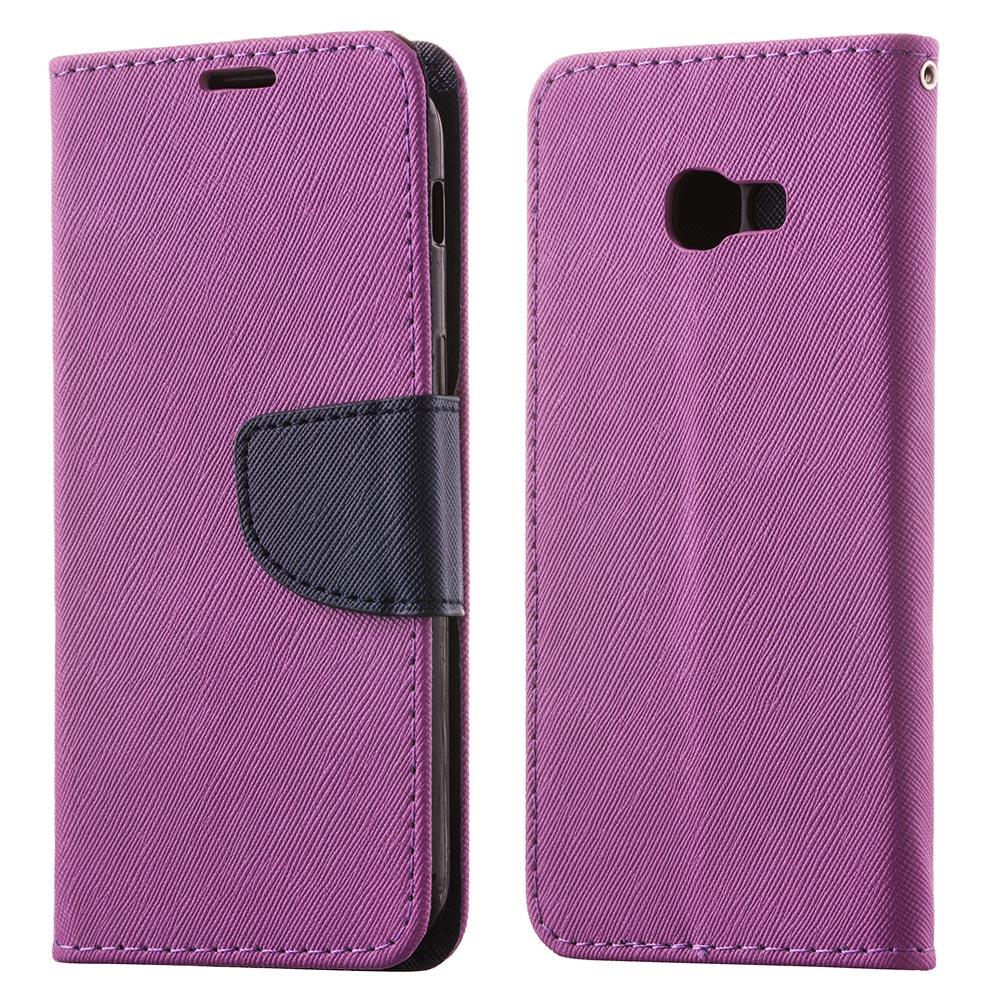 Peňaženkové puzdro Fancy Book fialové – Samsung Galaxy A8 2018 | Lacné Kryty Lacné Kryty | Peňaženkové puzdro Fancy Book fialové – Samsung Galaxy A8 2018 | Lacné Kryty