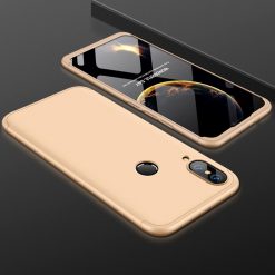 Lacné Kryty | Puzdro 360 Protection zlaté – Huawei P20 Lite | Lacné Kryty