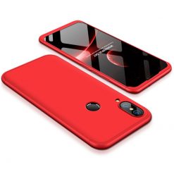 Puzdro 360 Protection červené – Huawei P20 Lite