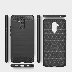 Pevný kryt Carbon čierny – Huawei Mate 20 lite | Lacné Kryty Lacné Kryty | Pevný kryt Carbon čierny – Huawei Mate 20 lite | Lacné Kryty
