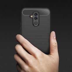 Pevný kryt Carbon čierny – Huawei Mate 20 lite | Lacné Kryty Lacné Kryty | Pevný kryt Carbon čierny – Huawei Mate 20 lite | Lacné Kryty
