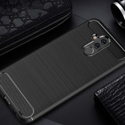 Pevný kryt Carbon čierny – Huawei Mate 20 lite | Lacné Kryty Lacné Kryty | Pevný kryt Carbon čierny – Huawei Mate 20 lite | Lacné Kryty