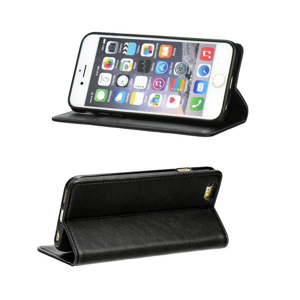 Knižkové puzdro Magnet Book čierne – Apple iPhone 5 / 5S / SE | Lacné Kryty Lacné Kryty | Knižkové puzdro Magnet Book čierne – Apple iPhone 5 / 5S / SE | Lacné Kryty