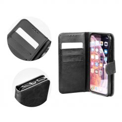 Peňaženkové puzdro Twin 2in1 čierne – iPhone 5/5S/SE | Lacné Kryty Lacné Kryty | Peňaženkové puzdro Twin 2in1 čierne – iPhone 5/5S/SE | Lacné Kryty