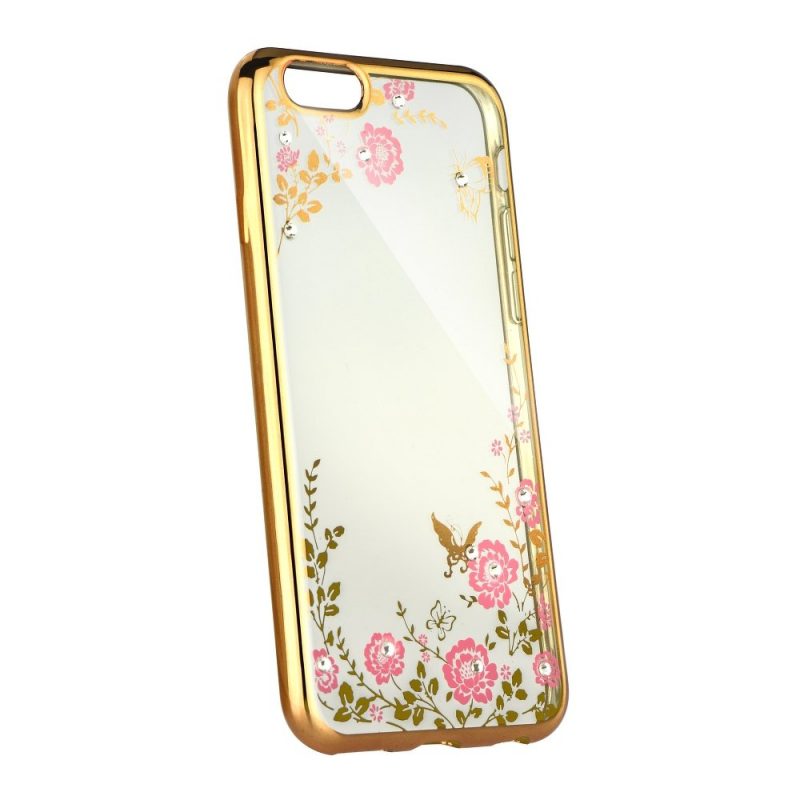 Lacné Kryty | Zadný kryt Forcell Diamond zlatý – iPhone 5/5S/SE | Lacné Kryty