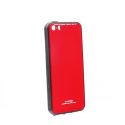Lacné Kryty | Sklenený kryt Glass Case červený – iPhone 5/5S/SE | Lacné Kryty