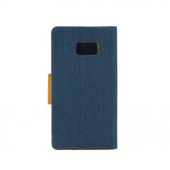 Lacné Kryty | Puzdro Canvas Book case námornícka modrá – Huawei Mate 20 Lite | Lacné Kryty