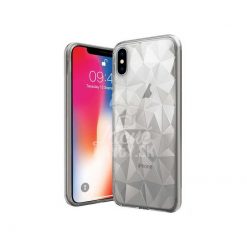 Silikónový kryt Prism transparentný – iPhone X / XS