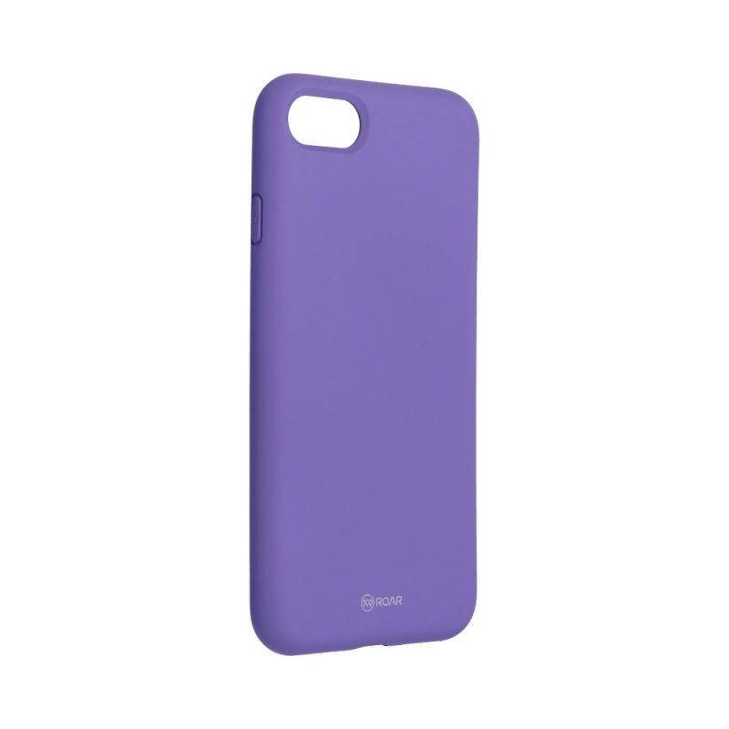 Lacné Kryty | Silikónový kryt Roar Colorful Jelly Fialový – Apple iPhone 7 / iPhone 8 / iPhone SE 2020 / iPhone SE 2022