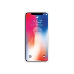 Lacné Kryty | Silikónový kryt Prism biely – iPhone X / XS | Lacné Kryty