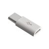 Lacné Kryty | Redukcia z Micro USB na USB-C čierna | Lacné Kryty