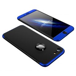 Puzdro 360 Protection čierno-modré – iPhone 8