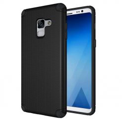 Lacné Kryty | Odolný kryt Light Armor čierny – Samsung Galaxy A8 2018 | Lacné Kryty