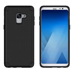 Lacné Kryty | Odolný kryt Light Armor čierny – Samsung Galaxy A8 2018 | Lacné Kryty