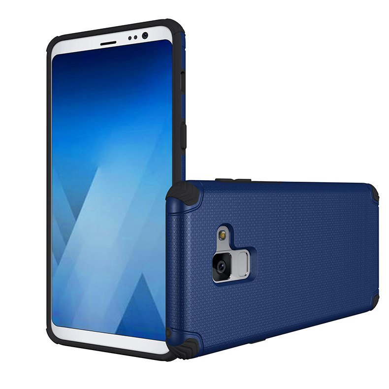 Odolný kryt Light Armor námornícky modrý – Samsung Galaxy A8 2018 | Lacné Kryty Lacné Kryty | Odolný kryt Light Armor námornícky modrý – Samsung Galaxy A8 2018 | Lacné Kryty