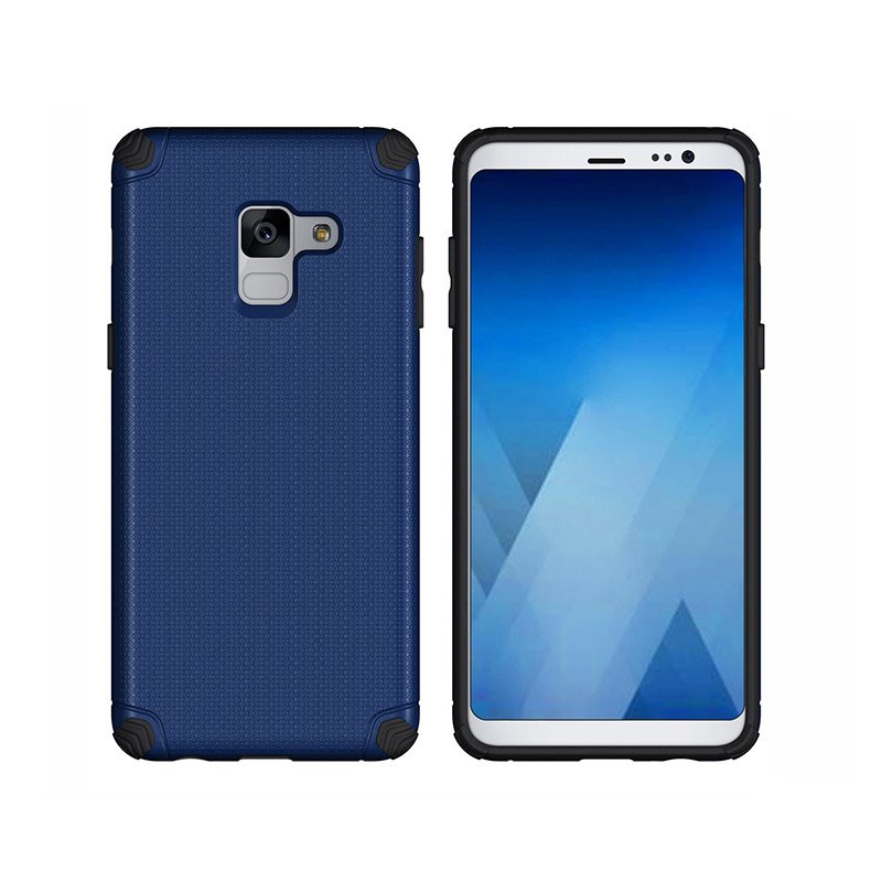 Odolný kryt Light Armor námornícky modrý – Samsung Galaxy A8 2018 | Lacné Kryty Lacné Kryty | Odolný kryt Light Armor námornícky modrý – Samsung Galaxy A8 2018 | Lacné Kryty