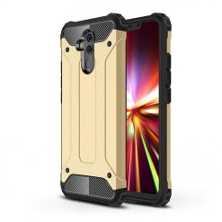 Odolný kryt Hybrid Armor zlatý – Huawei Mate 20 Lite