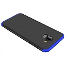 Lacné Kryty | Puzdro 360 Protection čierno-modré – Samsung Galaxy A8 2018 | Lacné Kryty