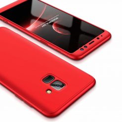 Puzdro 360 Protection červené – Samsung Galaxy A8 2018 | Lacné Kryty Lacné Kryty | Puzdro 360 Protection červené – Samsung Galaxy A8 2018 | Lacné Kryty