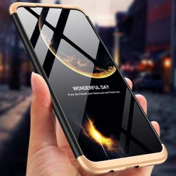 Puzdro 360 Protection čierno-zlaté – Huawei Mate 20 Lite | Lacné Kryty Lacné Kryty | Puzdro 360 Protection čierno-zlaté – Huawei Mate 20 Lite | Lacné Kryty