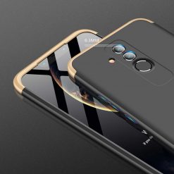 Puzdro 360 Protection čierno-zlaté – Huawei Mate 20 Lite | Lacné Kryty Lacné Kryty | Puzdro 360 Protection čierno-zlaté – Huawei Mate 20 Lite | Lacné Kryty