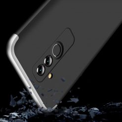 Puzdro 360 Protection čierno-strieborné – Huawei Mate 20 Lite | Lacné Kryty Lacné Kryty | Puzdro 360 Protection čierno-strieborné – Huawei Mate 20 Lite | Lacné Kryty