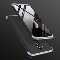 Puzdro 360 Protection čierno-strieborné – Huawei Mate 20 Lite | Lacné Kryty Lacné Kryty | Puzdro 360 Protection čierno-strieborné – Huawei Mate 20 Lite | Lacné Kryty