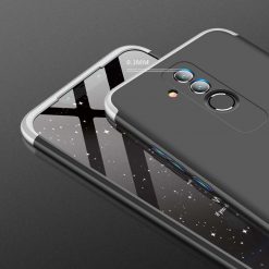 Puzdro 360 Protection čierno-strieborné – Huawei Mate 20 Lite | Lacné Kryty Lacné Kryty | Puzdro 360 Protection čierno-strieborné – Huawei Mate 20 Lite | Lacné Kryty