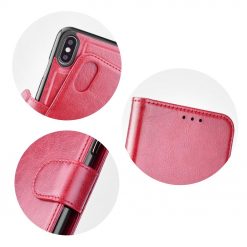 Peňaženkové puzdro Twin 2in1 červené – iPhone X / XS | Lacné Kryty Lacné Kryty | Peňaženkové puzdro Twin 2in1 červené – iPhone X / XS | Lacné Kryty