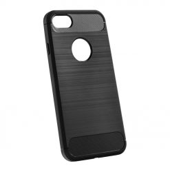 Lacné Kryty | Zadný kryt Forcell Carbon Čierny – iPhone X / XS | Lacné Kryty