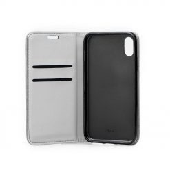 Puzdro Prestige Book sivé – iPhone X / XS | Lacné Kryty Lacné Kryty | Puzdro Prestige Book sivé – iPhone X / XS | Lacné Kryty