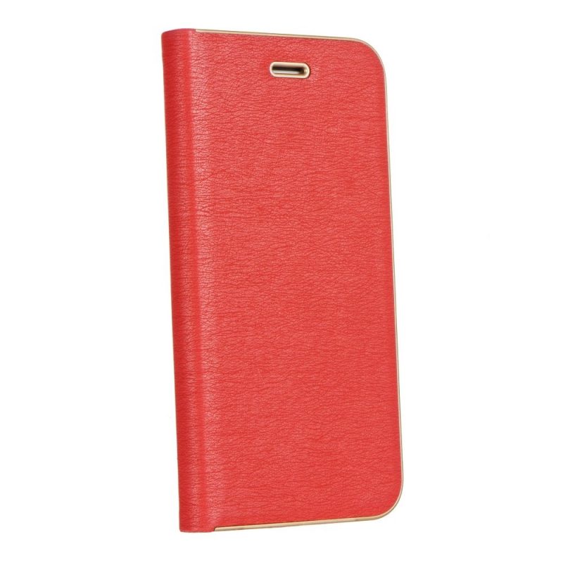Lacné Kryty | Knižkové puzdro Luna Book červené – Apple iPhone 7 / iPhone 8 / iPhone SE 2020 / iPhone SE 2022
