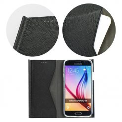 Lacné Kryty | Knižkové puzdro Forcell Bravo Book čierne – iPhone X / XS | Lacné Kryty