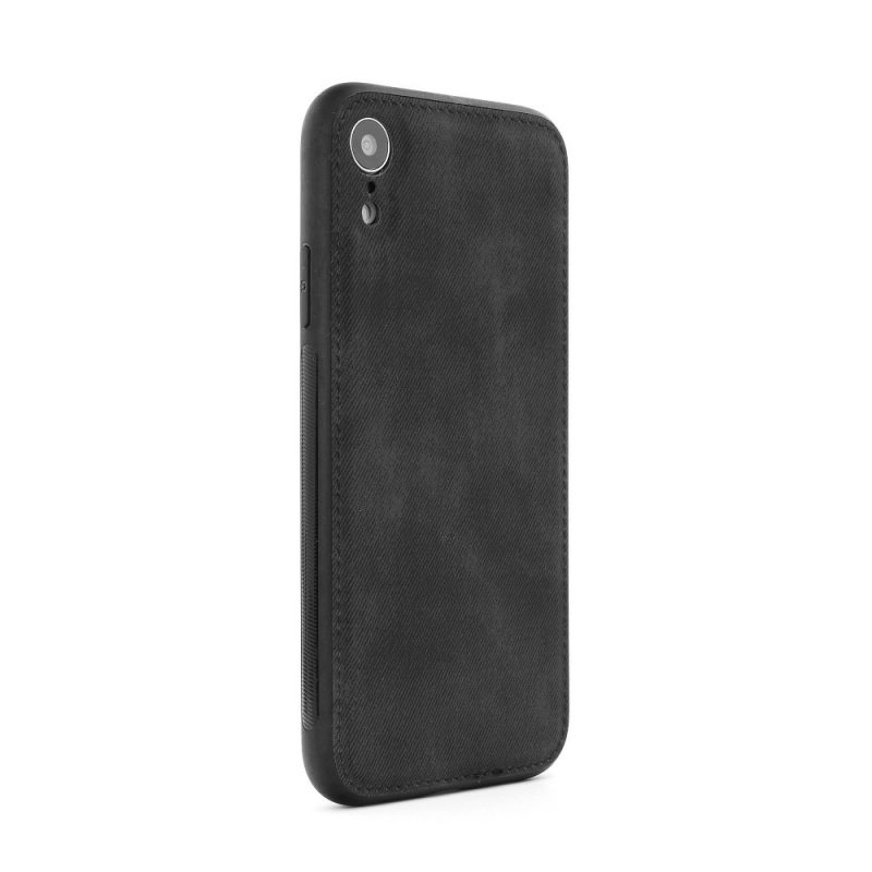 Lacné Kryty | Silikónový kryt Denim case čierny – iPhone X / XS