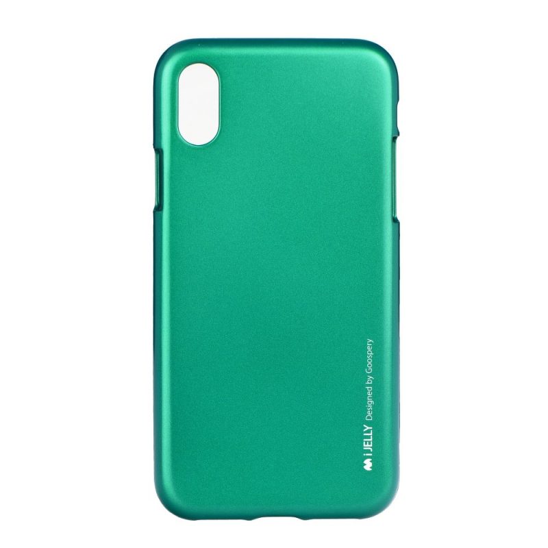 Lacné Kryty | Zadný kryt i-Jelly Case Mercury zelený – iPhone X / XS