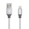 Lacné Kryty | Lightning kábel nylonový 8pin 1m červený | Lacné Kryty