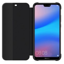Lacné Kryty | Puzdro Huawei Smart View čierne – Huawei P20 Lite | Lacné Kryty