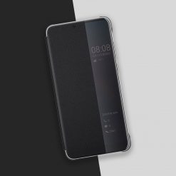 Lacné Kryty | Puzdro Huawei Smart View čierne – Huawei P20 Lite | Lacné Kryty